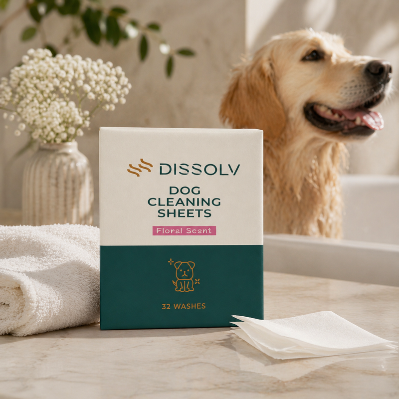 Dog Shampoo Sheets